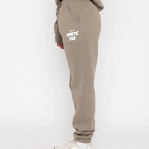 White Fox Fawn Sweatpants